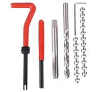 DAYUAN - Kit de réparation de filetage PC 25 pièces UK nouveau - M7 x 1,0 mm - Compatible Helicoil - Jeu d'outils manuels pour réparation automobile