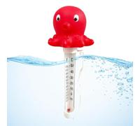 Dayysiuy Thermomètre De Piscine Flottant | Thermomètre Flottant Géant Canard Poulpe Avec Corde - Accessoires De Piscine Amusants - Pour Lac Plage Patio Jardin Bain Spa Aquarium