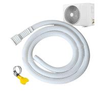 Dayysiuy Tuyau de vidange pour climatiseur portable,Tuyau d'eau étanche | avec collier de serrage pour déshumidificateur - pour Déshumidificateur, Unité Extérieure, Lave-Vaisselle, Machine à Laver