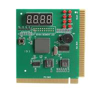 DAZLOR Écran LCD à 4 chiffres - Analyseur PC - Carte de diagnostic - Carte mère - Testeur de poste - Carte PCI - Mémoire réseau - CPU