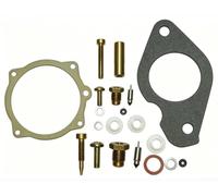 DAZZLEEX 2530 Kit carburateur sans flotteur pour modèles 600-67-01 et 689-W0093-02-0 Pièces de rechange en métal avec joints de soupape à aiguille et vis pour moteur de tondeuse à gazon Repa