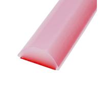 DAZZLEEX Barrière de sol pour pièce humide, salle de bain, bande d'étanchéité en silicone transparente 200 cm