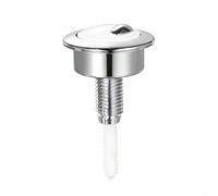 DAZZLEEX Bouton de chasse d'eau ABS de rechange pour Siamp 49 Valve Push Button Pièce de rechange Design moderne Accessoire de fixation de salle de bain (sans couvercle de support)