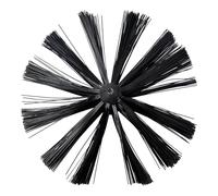 DAZZLEEX Brosse de nettoyage pour cheminée, 200 mm, brosse de nettoyage pour grille d'aération de sèche-linge, tête de poils en nylon