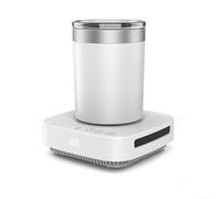 DAZZLEEX Dessous de verre intelligent pour chauffage et refroidissement avec minuteur à affichage numérique pour boissons chaudes et froides 50 °C 70 °C Refroidissement rapide à 8 °C pour la maison