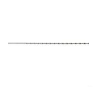 DAZZLEEX Forets hélicoïdaux HSS extra longs de 200 mm pour le perçage du métal, du bois et de l'acier inoxydable, 2 à 10 mm, double rainure ronde, tige hélicoïdale (2,5 x 200 mm)