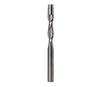 DAZZLEEX Fraise à découper affleurante en carbure, Jeu d'embouts de toupie 1/4 en carbure Massif, Coupe 1-1/8, Coupes vers Le Bas et vers Le Haut, Bords Lisses sur Le Bois (Tige de 6 mm)