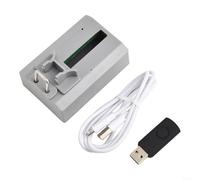 DAZZLEEX Kit d'allumage pour barbecue à gaz pour Weber Q1200 Q2200 Series Pièce de rechange 64868 avec bouton poussoir électronique électrode en céramique et fil Argenté