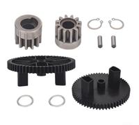 DAZZLEEX Kit de balayeuse à gazon 60 dents pour STS-42 STS-420 STS-426 STS-427 Remplace R-2280 NP08 R-2485Lh R-2485Rh R-2261 Kit de pièces de nettoyage en métal et plastique (A)