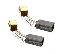 DAZZLEEX Lot de 2 balais de Charbon de Moteur - 6 x 10 x 14 mm pour Remplacement de balais de Charbon de Moteur PBH 1500 A1 - Charbons de Moteur de précision - Jeu de brosses de broyeur