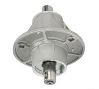 DAZZLEEX Lot de 2 mandrins gauche et droite pour Mountfield M T30M T38H T38M Remplace 382207205/1 382207204/1 pièces de tondeuse à gazon en métal argenté