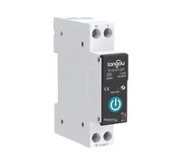 DAZZLEEX pour Zigbee pour Tuya Disjoncteur Intelligent 32A 1P DIN Rail Home Télécommande Switch