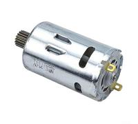 DAZZLEEX RS550 DC Moteur 16 Dents engrenage 2300-3000r/min avec Ventilateur de Refroidissement pour perceuse-visseuse à Charge sans Fil (25V)