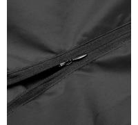 DAZZLEEX Sac de rangement pour barbecue Weber Baby série Q et Q1000 74 x 57 x 43 cm en polyester Oxford noir pour barbecue à charbon portable camping pique-nique plage