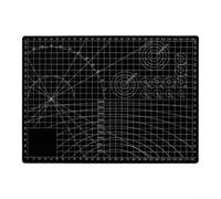 DAZZLEEX Tapis de découpe épais A3/A4/A5 pour gravure et dessin - Tapis de découpe double face parfait pour les outils de couture et de sculpture (A-3 noir)
