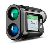 DAZZLEEX Télémètre de golf avec écran tactile LCD, étanche, charge de type C, léger pour le golf et la chasse