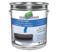 DB Rénovation PRIMAIRE pour sol béton - Haute protection humidité avant finition - Excellent accrochage - Incolore 3,5L