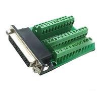 DB44 Bornier femelle pour panneaux de commande industriels avec interface PCB et compatibilité de montage sur panneau (type écrou)