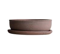 DBKD Bol Terra Pot Brown. Ø30x10.5 cm
