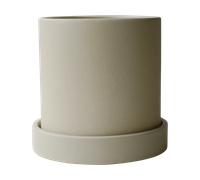 DBKD Pot Ø10 cm avec soucoupe Grow Sandy creme