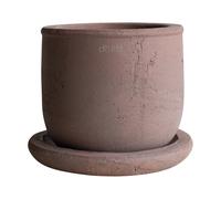 DBKD Pot Terra Brown. Ø14x14 cm