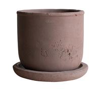 DBKD Pot Terra Brown. Ø16x16 cm