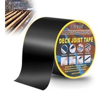 DBREAKS Ruban Butyle Adhésif Etancheite Terrasse 100mm x 15 m x 1 Rouleaux | Ruban pour Solives de Terrasses en Bois, Poutres, Toits, Bande de Protection Lambourde, Flexible, Durable, Résistant aux UV