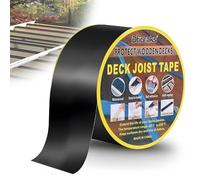 DBREAKS Ruban Butyle Adhésif Etancheite Terrasse 50mm x 15 m x 1 Rouleaux | Ruban pour Solives de Terrasses en Bois, Poutres, Toits, Bande de Protection Lambourde, Flexible, Durable, Résistant aux UV