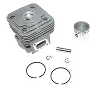 DBXGBST Outils d'extérieur Kit Cylindre-Piston for oléo-Mac BCH40T BCH40BP BCH400T BCH400S BCH400BP for Efco DSH400S DSH400T DSH400BP DSH4000S DSH4000T DSH4000 Pièces de Rechange