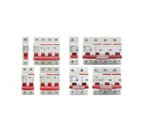 DC 1000V 1P 2P 3P 4P Solar Circuit Breaker Overload Protection Switch6A~63A/80A 100A 125A MCB for Photovoltaic PV System CZAOINCU(3p,16A)
