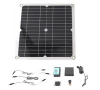 DC 12 V 22 W Fontaine Solaire, Pompe Submersible à Panneau, Kit De Pompe à Eau De Fontaine Solaire avec Boîtier De Batterie Et Contrôle De Synchronisation, pour Petit Jardin D'étang