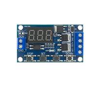 DC 12 V 24 double MOS LED relais de temporisation numérique déclencheur Cycle minuterie commutateur retard Circuit imprimé Module contrôle synchronisation bricolage