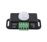 DC 12V/24V Sécurité du Corps, Relais avec Capteur de Mouvement 12V Pir Capteur de Mouvement Infrarouge Pir Capteur de Mouvement Détecteur Commutateur pour Bande Lumineuse LED