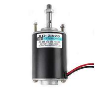 DC 12V Moteur à Aimant Permanent CW/CCW Moteur à Aimant Permanent Haute Vitesse pour Générateur de Bricolage 30W(12V 3500 tr/min)