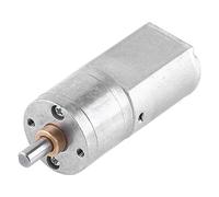 DC 12V Motoréducteur Turbo à Couple élevé Walfront Moteur de Réduction à Engrenage 15/30/50/100/200RPM(100RPM)