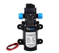 DC 12V Pompe à Membrane Eau Douce avec Colliers de Serrage pulvérisateur amorçage Automatique pressostat 5 L/Min 116 PSI pour Bateau Camping Car Marin-Pompes À Électriques