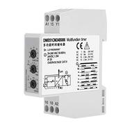 DC 24V AC 24 240V Mini relais de temporisation de mise hors tension avec 7 choix de fonctions 0 , 1 s à 100 h commutateur de relais de retard d'arrêt pour le délai de mise hors tension