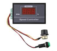 DC 6-60 V 30 A pour contrôleur de moteur PWM avec affichage numérique, régulateur réglable pour entraînements d'automatisation industrielle
