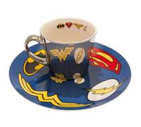 GB Eye Ensemble assiette et mug DC Comics avec miroir