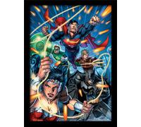 DC Comics FP10893P Image Encadrée, Multicolore, 30 x 40 x 1,5 cm