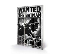 DC Comics - Impression sur Bois 20 x 29, 5cm (Batman Wanted)