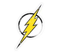 DC Comics Ligue De Justice D'Amérique Flash Logo Film Autocollant Sticker