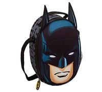 dc comics Sac à déjeuner Batman pour enfants 3D isotherme avec porte-boisson, Noir , Taille unique, Lunch Box