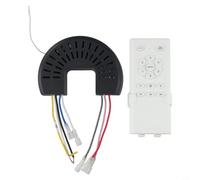 DC Inverter Ventilateur de plafond Télécommande 24 V 6 vitesses Contrôle de la lumière 90-265 V > 30 m Portée Fonction minuterie pour convertisseur de fréquence