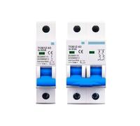 DC MCB Mini disjoncteur 1P 2P 6KA 500V, connexion en Y | Disjoncteur CC 3A 6A 10A 16A 20A 25A 32A 40A 50A 63A(1P,125A)