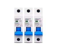 DC MCB Mini disjoncteur 1P 6KA 500V, connexion en Y | Disjoncteur CC 3A 6A 10A 16A 20A 25A 32A 40A 50A 63A(100A,3pcs)