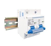 DC MCB Système PV à disjoncteur 2P 600V 80/100/125A | Disjoncteur DC MCB 125A 100A 80A, système PV, interrupteur principal de batterie(100A,1pc)