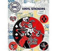 Dc Originals (Harley Quinn) Ensemble de 5 Vinyl Stickers Stickers officiel Marchandise licence
