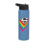 DC Originals Superman Logo Pride Stainless Steel Insulated Water Bottle