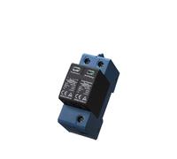 DC SPD 2P 20-40KA 600V 800V Surge Protective Device Low-voltage Arrester House din rail 2 Poles Protector YRSP-D2/T2 EKFBQBGW(2P 600V,Blue TUV)
